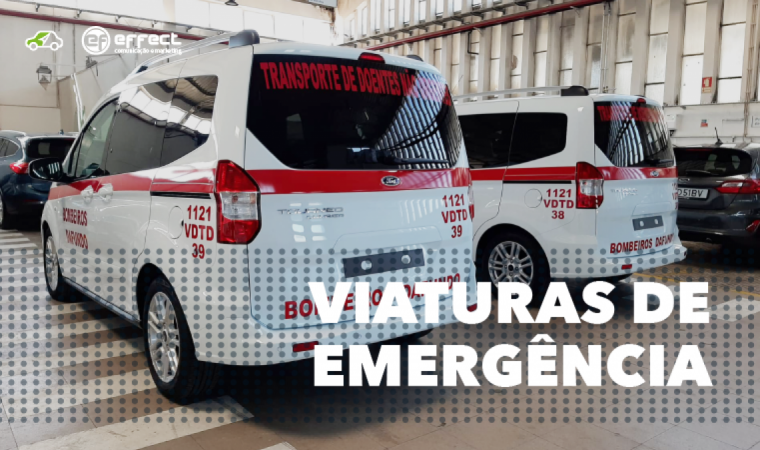 Viaturas de emergência - Identificação prioritária  