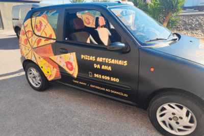 Decoração de Frota - Pizzas da Ana 