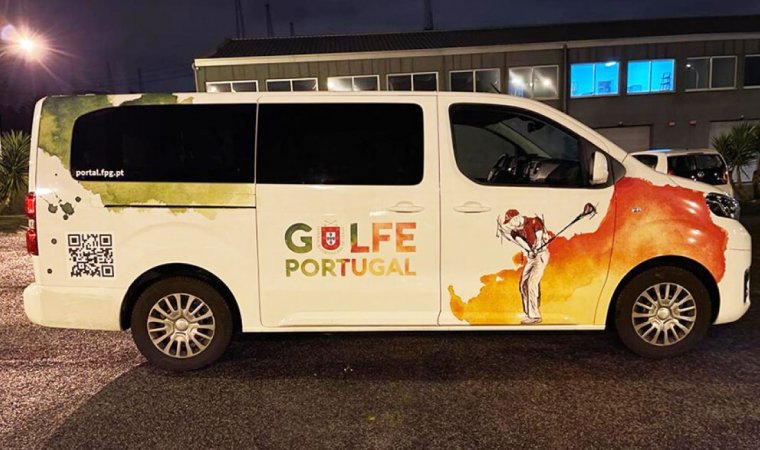 Decoração de frota federação portuguesa de golfe