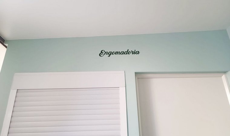 Decoração de montra - Lavandaria da Linha 