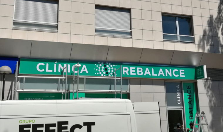 Decoração Empresas - Clinica Rebalance 