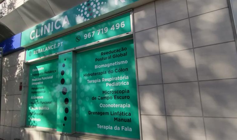 Decoração Empresas - Clinica Rebalance 