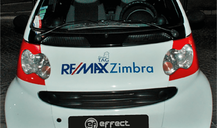 Smart remax com vinil autocolante