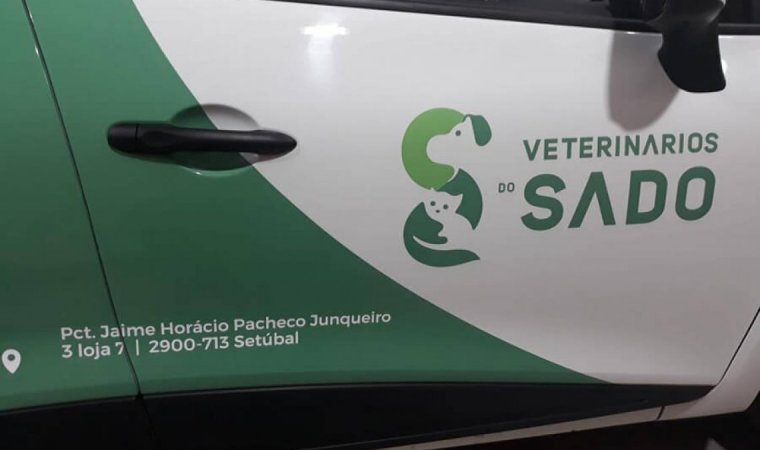 Decoração de viatura integral Veterinários do Sado