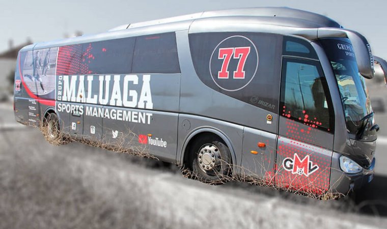 Publicidade em carros em vinil autocolante para a maluaga