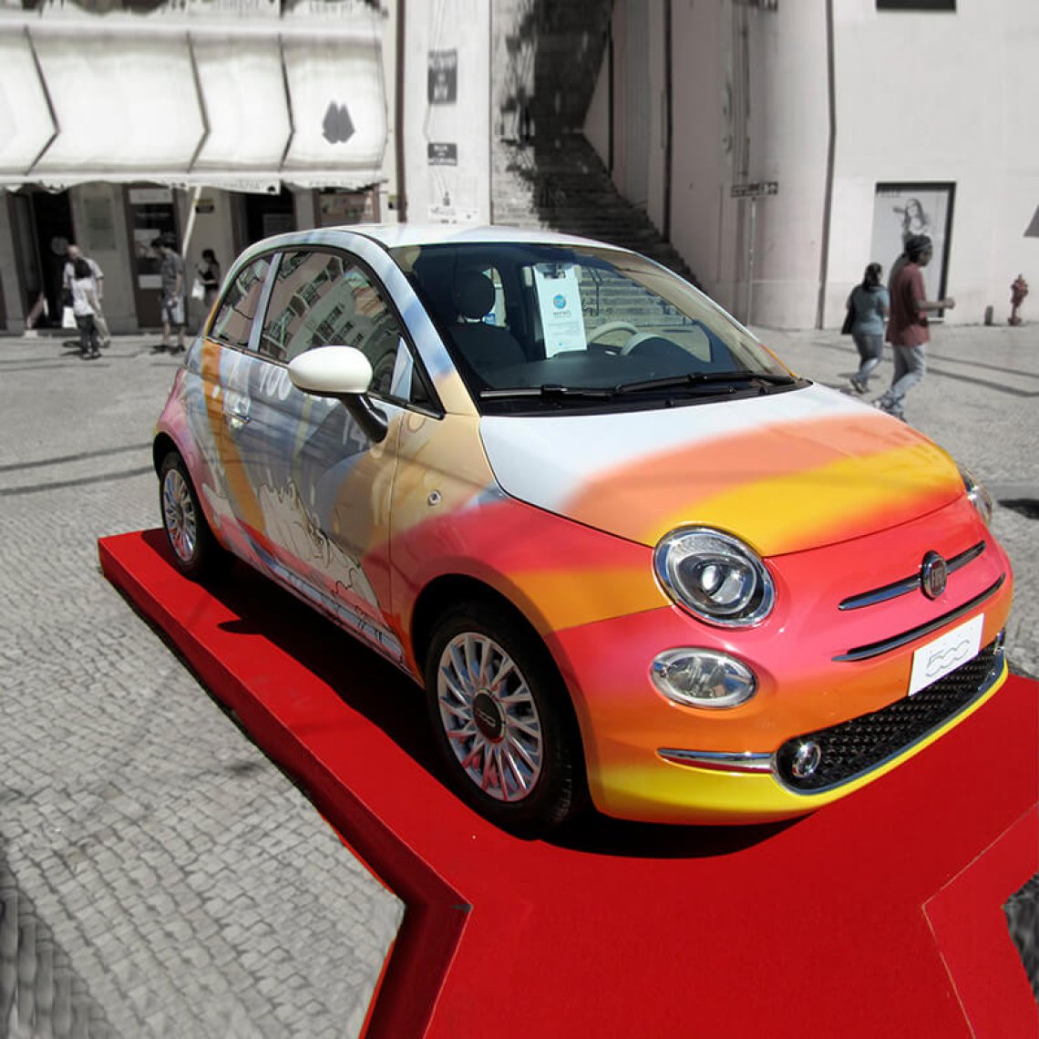 Decoração Criativa FIAT - Final art