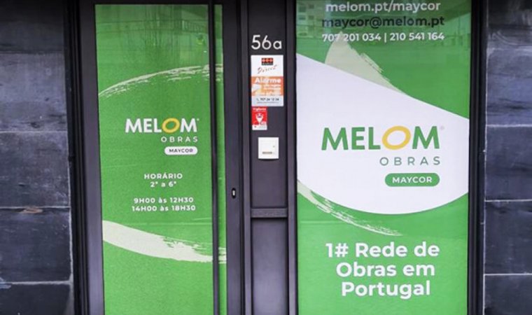 Decoração de Montra - MELOM